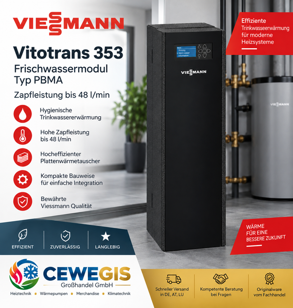 Viessmann Vitotrans 353 PBMA Frischwassermodul – 48 l/min | Z021864
