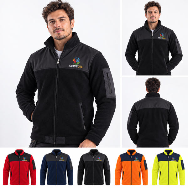 Softpolar Arbeitsjacke SAM1768 – Fleece & Softshell, 280 g/m², personalisierbar